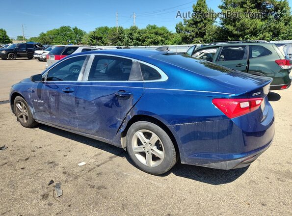 1G1ZB5ST3KF189080 2019 CHEVROLET MALIBU Blue 