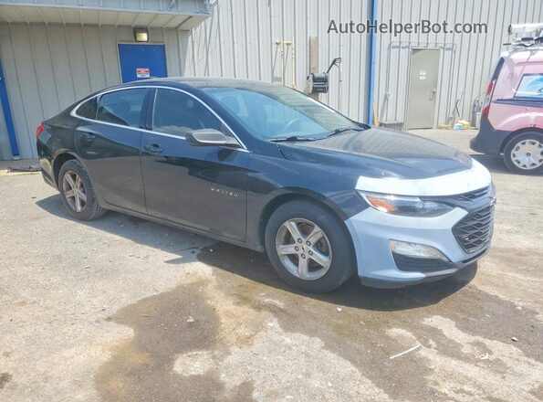 1G1ZB5ST3KF201048 2019 CHEVROLET MALIBU Black წინა მარჯვენა