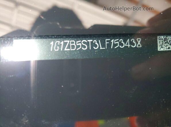 1G1ZB5ST3LF153438 2020 CHEVROLET MALIBU Black Շարժիչի բաժամունքի տեսք