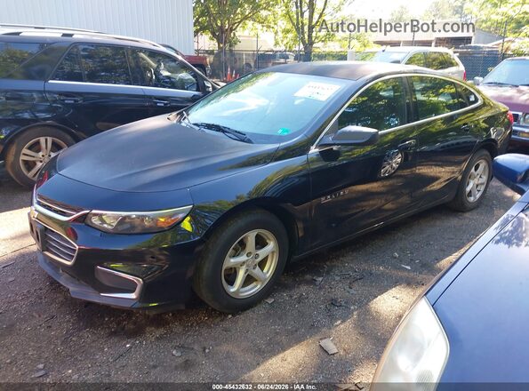 1G1ZB5ST4GF192478 2016 CHEVROLET MALIBU Черный Передняя левая четверть