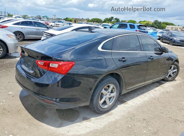 1G1ZB5ST4HF124182 2017 CHEVROLET MALIBU Black 