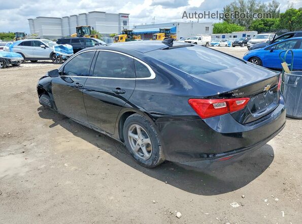 1G1ZB5ST4HF124182 2017 CHEVROLET MALIBU Black 