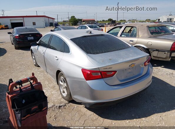 1G1ZB5ST4HF230678 2017 CHEVROLET MALIBU Silver Rear left