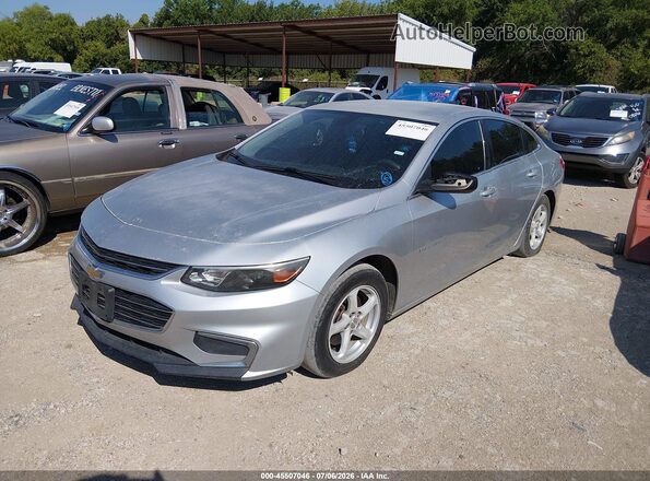 1G1ZB5ST4HF230678 2017 CHEVROLET MALIBU Silver Front left