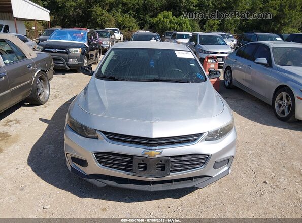 1G1ZB5ST4HF230678 2017 CHEVROLET MALIBU Silver Instrument cluster view
