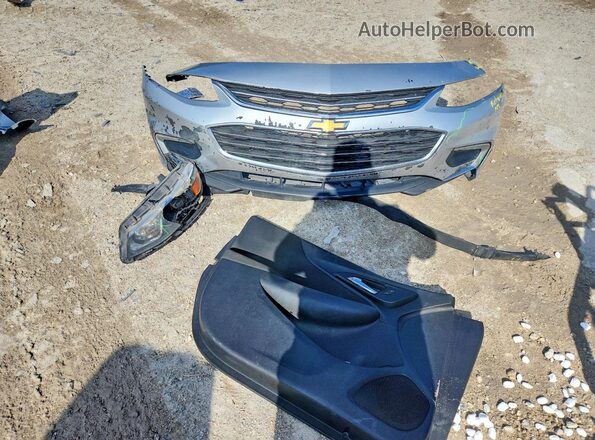 1G1ZB5ST4HF290458 2017 CHEVROLET MALIBU Silver 