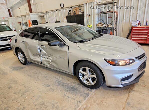 1G1ZB5ST4JF176854 2018 CHEVROLET MALIBU Silver 