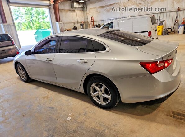 1G1ZB5ST4JF176854 2018 CHEVROLET MALIBU Silver 