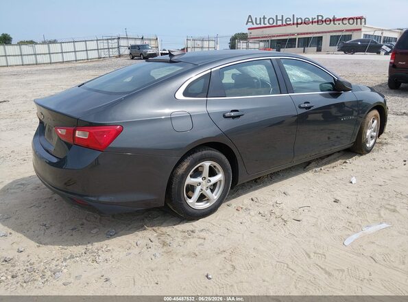 1G1ZB5ST4JF211814 2018 CHEVROLET MALIBU Gray Задня права чверть