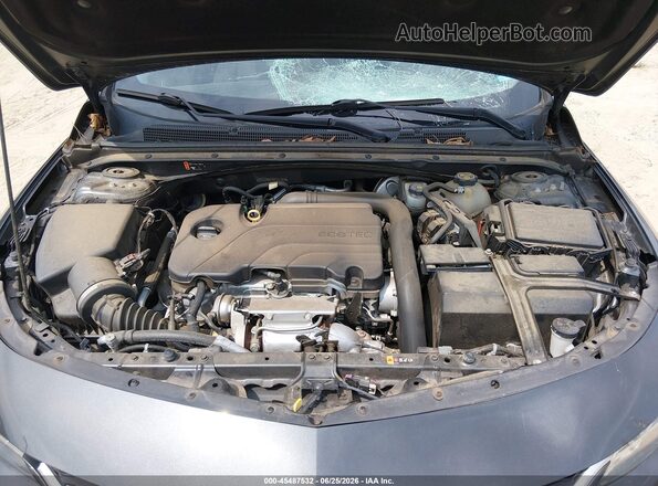 1G1ZB5ST4JF211814 2018 CHEVROLET MALIBU Gray Вид ззаду