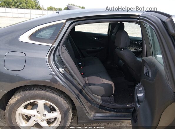 1G1ZB5ST4JF211814 2018 CHEVROLET MALIBU Gray Вид наклейки з VIN-кодом