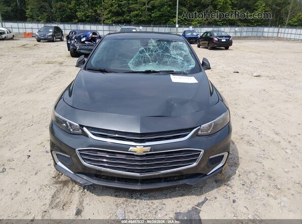 1G1ZB5ST4JF211814 2018 CHEVROLET MALIBU Gray Вид щитка приладів