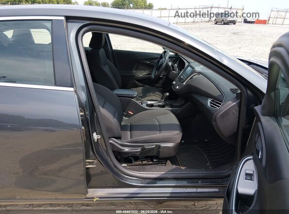 1G1ZB5ST4JF211814 2018 CHEVROLET MALIBU Gray Вид салону спереду