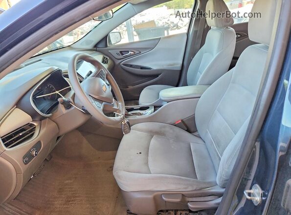 1G1ZB5ST4KF130488 2019 CHEVROLET MALIBU Gray წინა სალონის ხედი