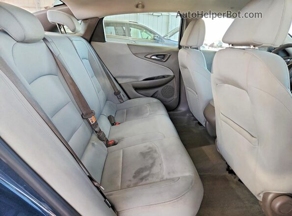 1G1ZB5ST4KF130488 2019 CHEVROLET MALIBU Gray უკანა სავარძლების ხედი