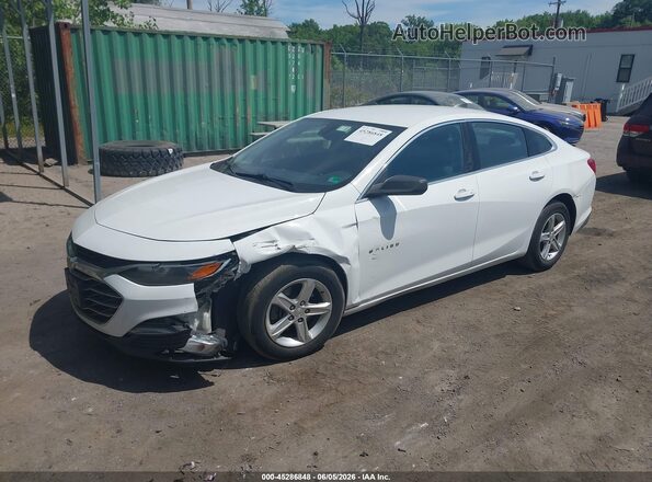 1G1ZB5ST4KF207151 2019 CHEVROLET MALIBU White 
