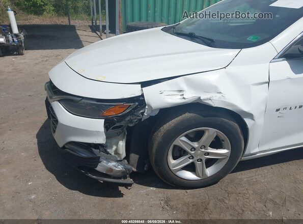 1G1ZB5ST4KF207151 2019 CHEVROLET MALIBU White 