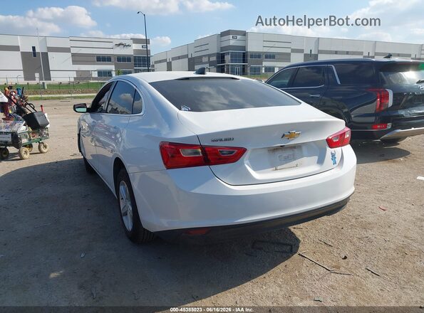 1G1ZB5ST4LF051064 2020 CHEVROLET MALIBU White Tył lewy