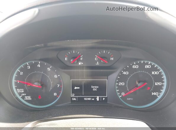 1G1ZB5ST4LF051064 2020 CHEVROLET MALIBU White Widok tylnych siedzeń