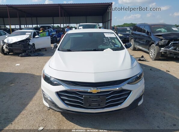 1G1ZB5ST4LF051064 2020 CHEVROLET MALIBU White Widok zestawu wskaźników