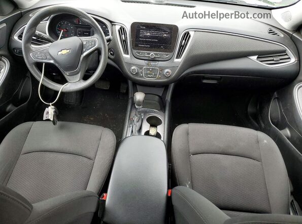 1G1ZB5ST4MF017031 2021 CHEVROLET MALIBU Blue Widok deski rozdzielczej