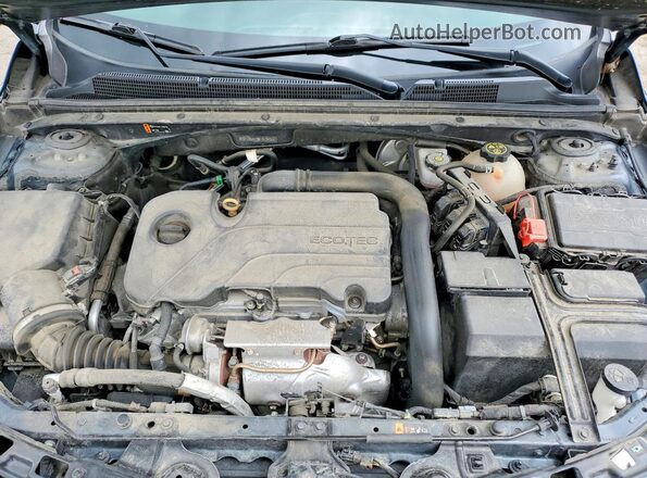 1G1ZB5ST4MF017031 2021 CHEVROLET MALIBU Blue Widok wnętrza z tyłu