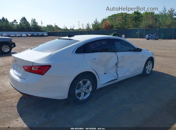 1G1ZB5ST4MF058372 2021 CHEVROLET MALIBU White Trasero derecho