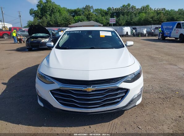 1G1ZB5ST4MF058372 2021 CHEVROLET MALIBU White Vista del cuadro de instrumentos
