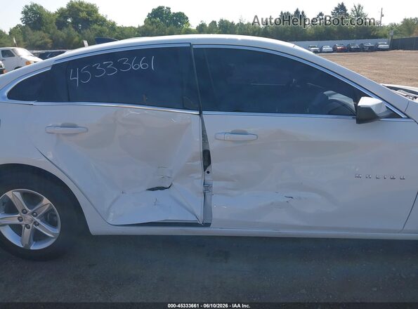 1G1ZB5ST4MF058372 2021 CHEVROLET MALIBU White Vista frontal