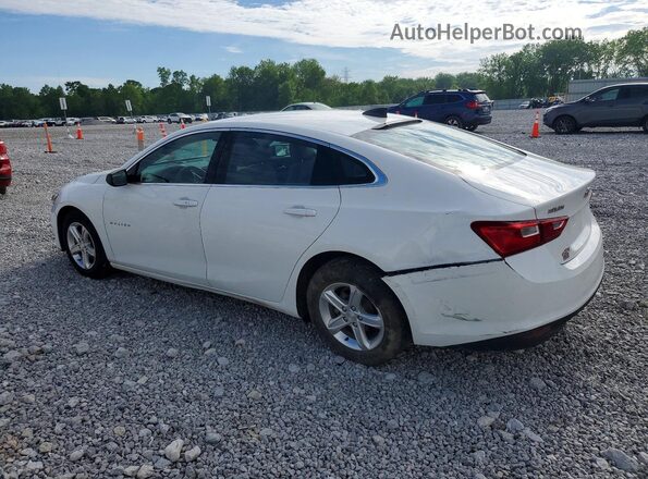 1G1ZB5ST4NF146811 2022 CHEVROLET MALIBU White Rear left