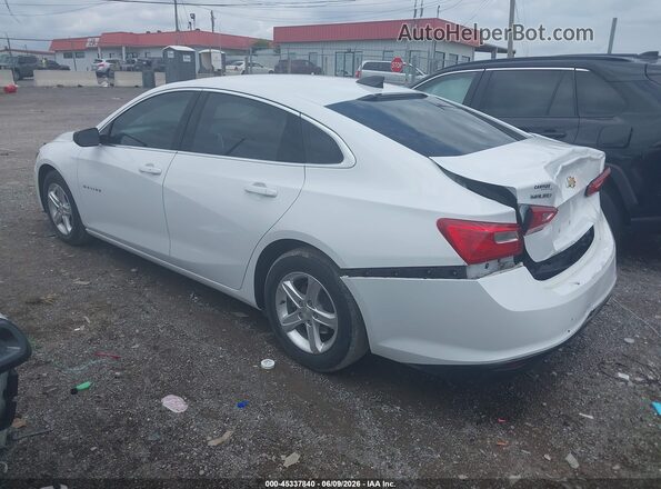 1G1ZB5ST4NF193885 2022 CHEVROLET MALIBU Белый Задняя левая четверть