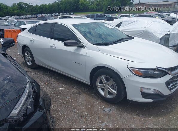 1G1ZB5ST4NF193885 2022 CHEVROLET MALIBU Белый Вид задней части салона