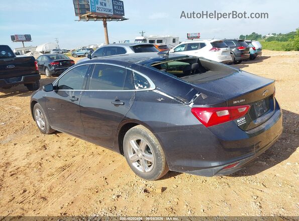 1G1ZB5ST4NF209938 2022 CHEVROLET MALIBU Dark Blue Rear left
