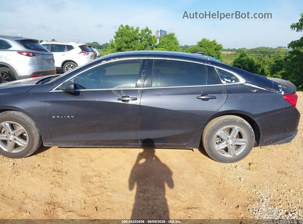 1G1ZB5ST4NF209938 2022 CHEVROLET MALIBU Dark Blue Rear interior view