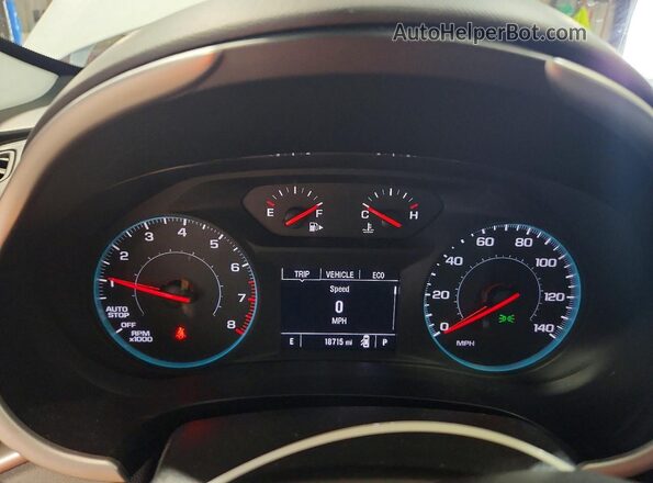 1G1ZB5ST4RF145535 2024 CHEVROLET MALIBU White Instrument cluster view