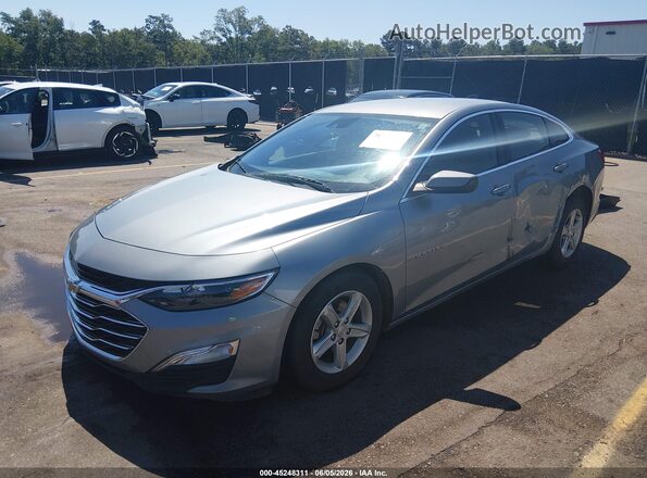 1G1ZB5ST4SF115781 2025 CHEVROLET MALIBU Silver Առջևի ձախ երեք քառորդ տեսարան