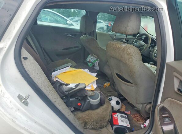 1G1ZB5ST5GF215072 2016 CHEVROLET MALIBU White Rear seats view