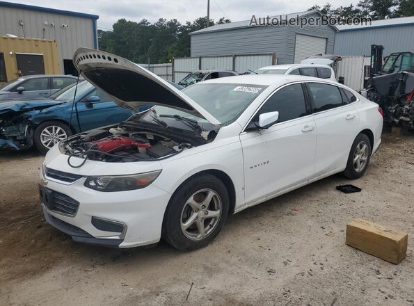 1G1ZB5ST5GF215072 2016 CHEVROLET MALIBU White VIN sticker view