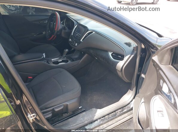 1G1ZB5ST5GF263218 2016 CHEVROLET MALIBU Black Front interior view