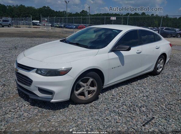 1G1ZB5ST5GF276521 2016 CHEVROLET MALIBU White Przód lewy