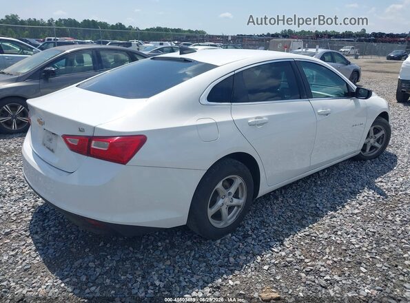 1G1ZB5ST5GF276521 2016 CHEVROLET MALIBU White Tył prawy