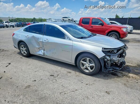 1G1ZB5ST5GF339262 2016 CHEVROLET MALIBU Silver Front right