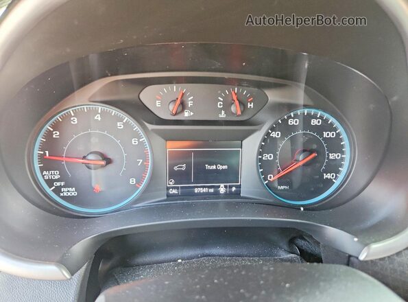 1G1ZB5ST5GF339262 2016 CHEVROLET MALIBU Silver Instrument cluster view