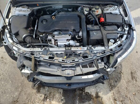 1G1ZB5ST5GF339262 2016 CHEVROLET MALIBU Silver Rear interior view