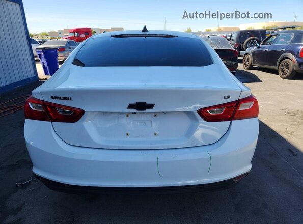 1G1ZB5ST5GF346003 2016 CHEVROLET MALIBU Белый 