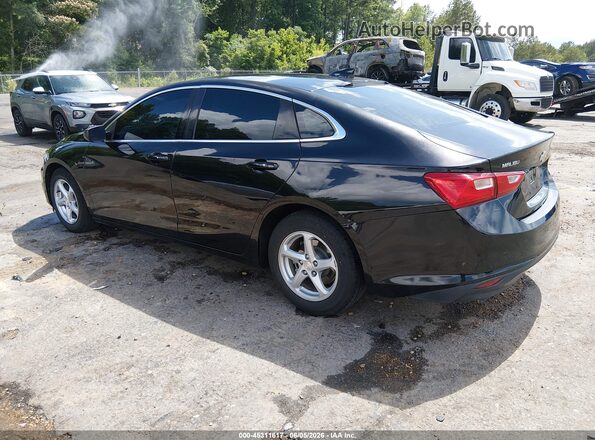 1G1ZB5ST5GF352593 2016 CHEVROLET MALIBU Black Հետևի ձախ