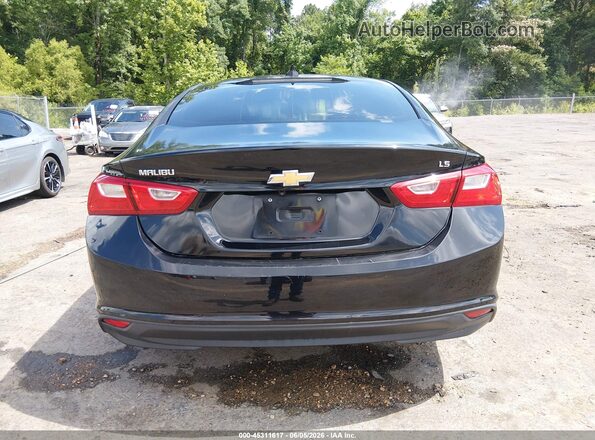 1G1ZB5ST5GF352593 2016 CHEVROLET MALIBU Black 