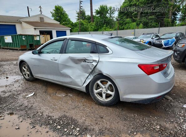 1G1ZB5ST5HF121128 2017 CHEVROLET MALIBU Gray 