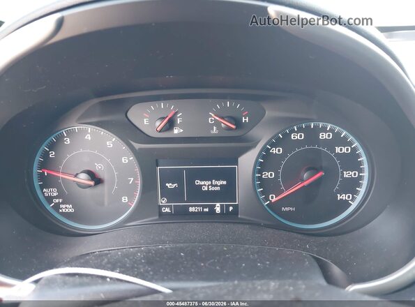 1G1ZB5ST5HF142870 2017 CHEVROLET MALIBU Gray უკანა სავარძლების ხედი