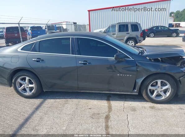 1G1ZB5ST5HF142870 2017 CHEVROLET MALIBU Gray უკანა სალონის ხედი